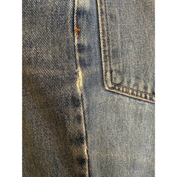 Vtg Bongo Original Slim High‎ Rise Distressed Jeans 90s sz 5 SEE DESCRIPTION - Picture 7 of 14